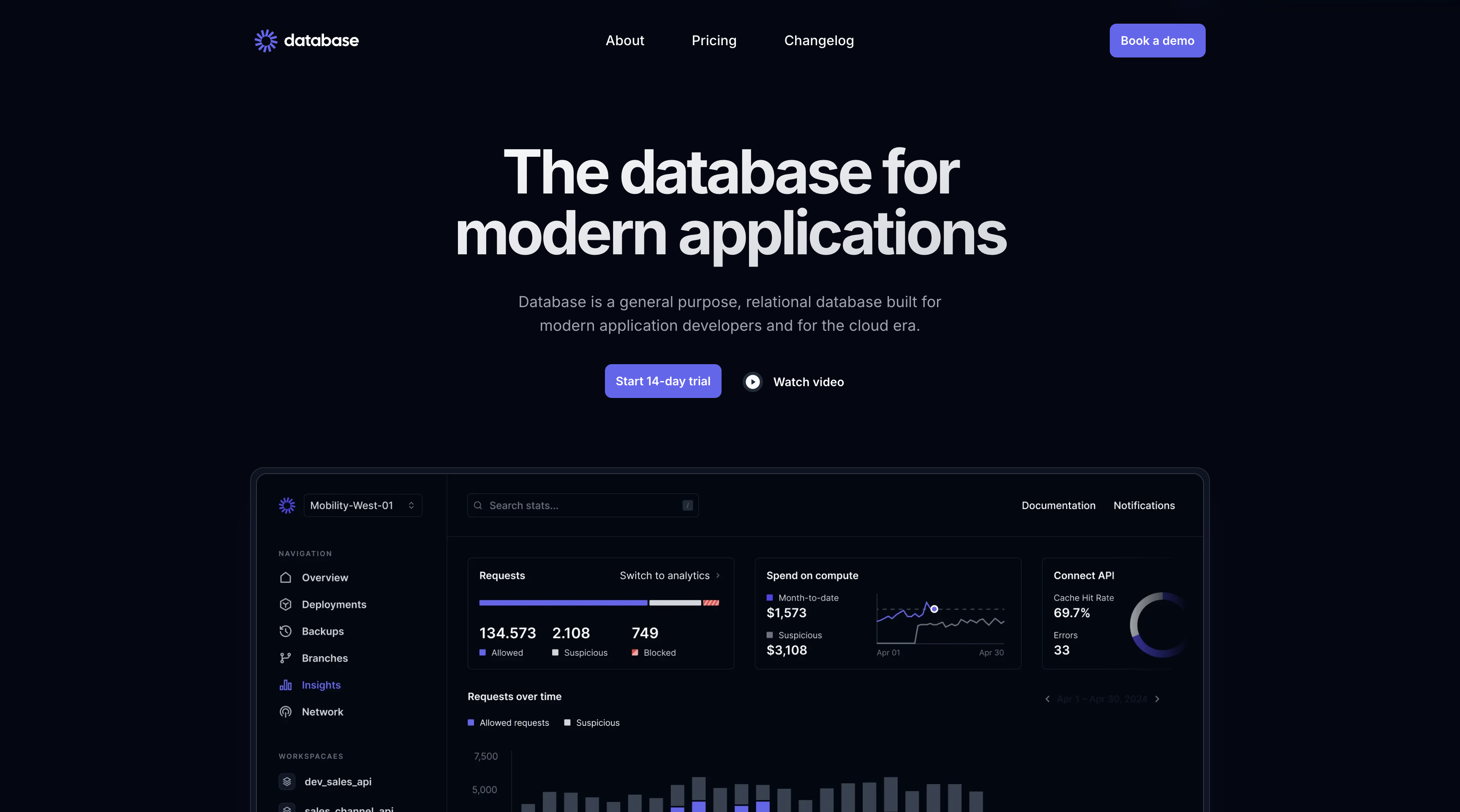 Database Manager — Self-managing data infrastructure that optimizes queries, adapts schemas, and maintains uptime without human tuning.