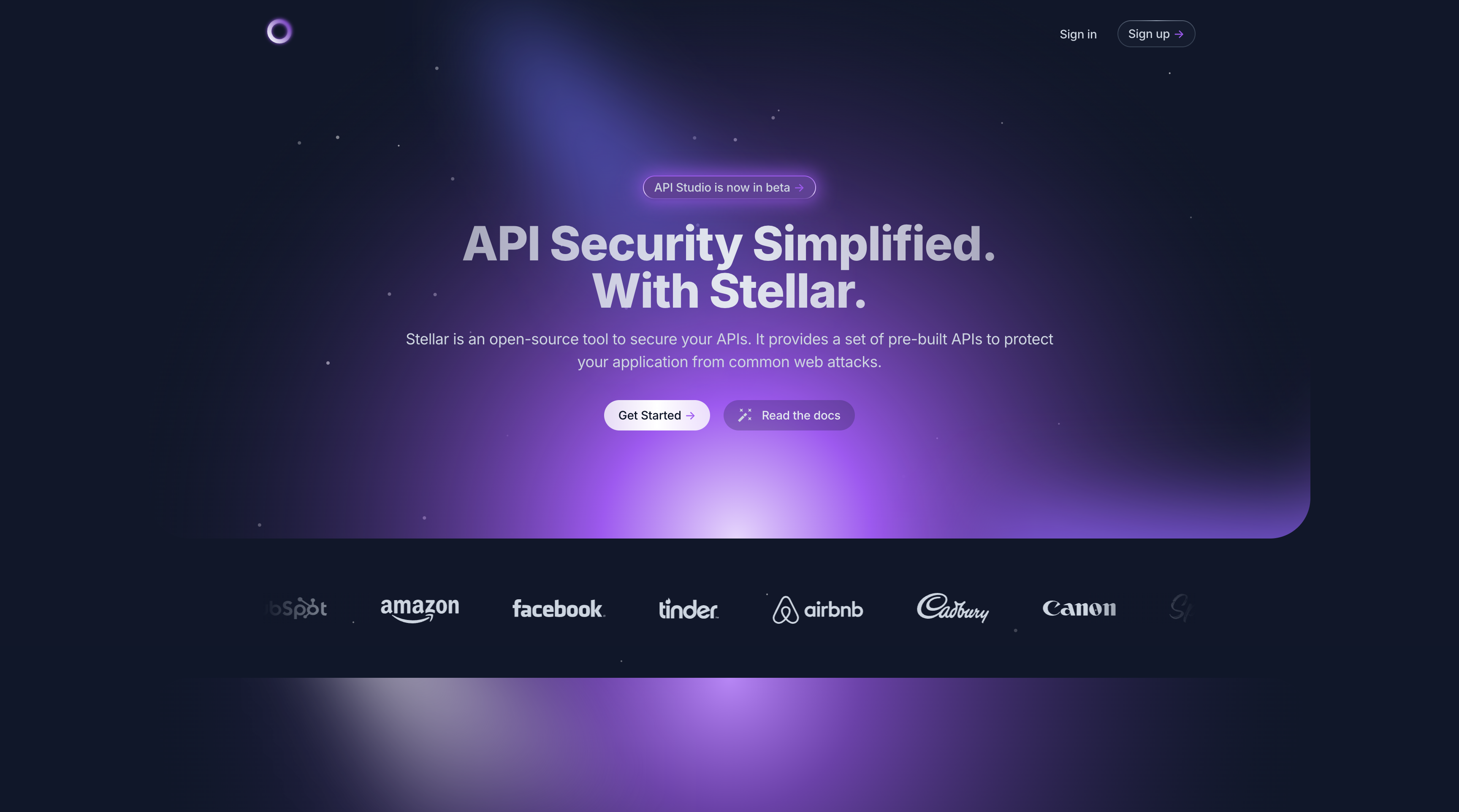 Stellar — Self-defending API security system that detects, evaluates, and mitigates threats without human escalation.